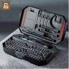 DELIXI 145 in 1 Precision Magnetic Screwdriver Set 132 Bits Mobile Phone Repair DIY Tool Kit with Storage Case