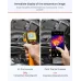 P09 Phone Thermal Imager for Android Apple -20C to 400C Portable Infrared Thermal Imager Camera 96x96 Resolution IP40