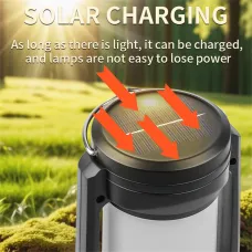 IPRee Solar Camp Light Charging Decoration Atmosphere Light LEDesk Lamp Outdoor Camping Bar Light Table Light Lantern Home Decor