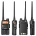 Baofeng M-5R 8W Ham Radio Long Range Dual Band Tri Power VHF UHF 1.25M Aviation AM FM Receiver Type-C Charging Walkie Talkie