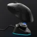 Wireless Magnetic Mouse Charging Dock with Dual USB Port RGB Light Charger Base for Logitech GPW/GProX/G502/X/G903