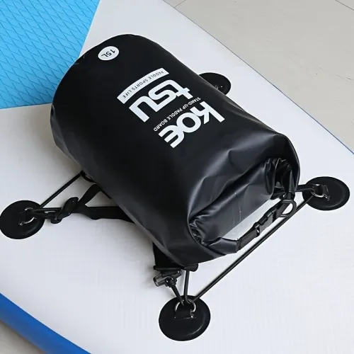 KOETS15L/3.96gal Waterproof Large Capacity Paddle Board Bag, For Secure Storage And Easy Carrying, Portable Lightweight Paddle Board Bag With Carry Handle, Travel Carrying Backpack
