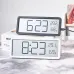 LCD Screen Digital Wall Clock Time Temperature Humidity Time Display Electronic Clock Desktop Digital Clock Battery Powered