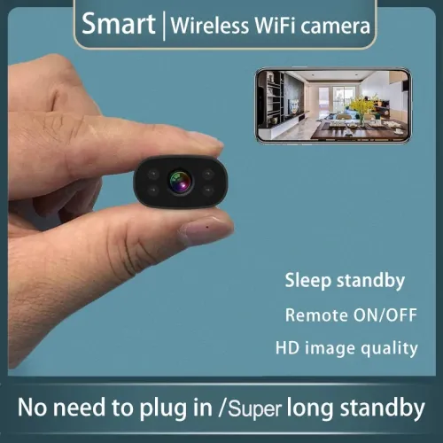 M2 Mini Wireless WiFi Remote Monitor Camera Smart Sleep Standby Long Battery Life Remote Wake-up APP Viewing Home Security IP Cameras