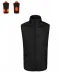 Winter Heated Vest USB Electric Heated Jacket 4/ 15 Heating Zones Adjustable Temperature Winter Warm Vests