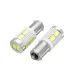 12V 2PCS High Brightness Width Indicator Light Bulb BAX9S H6W 10 SMD White Light LED Car Side Light for BMW 3 Series F30 F31
