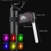 BIKIGHBicycle Photon Drop Taillight Waterproof Type-Charging Colorful Flash Warning Bike Rear Light for MTB Night Cycling Safety