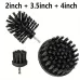 3PCS Drill Brush Set Power Scrubber Wash Cleaning Brushes Tool Kit Clean All Purpose Drill Brush For Grout Floor Tub Shower Tile Bathroom Kitchen Surface