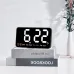 Large Display Led Digital Wall Clock Brightness Adjustable Voice Control Display Temperature Desktop Alarm Clock