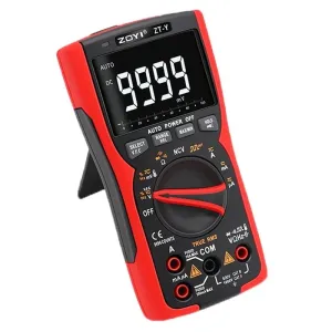 BSIDE ZT-Y EBTN LCD Multimeter 3Line Display 9999 Counts TRMS Auto-Range Voltmeter Capacitance Temp VFC NCV Hz Tester Flashlight