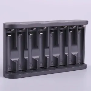 ISDT A8 Air Battery Charger 8 Bay AA AAA Smart Battery Charger Max 27W Wireless Operation for Rechargeable 10500 12500 Ni-MH/CD LiHv LiFePO4 Battery USB C Input