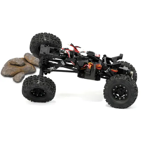 RGT 18800 RTR 1/18 2.4G 4WD Brushless LCG RC Car Two Speed Mechanical Shift Rock Crawler Off-Road Climbing Monster Truck Portal Axles Oil Filled Shocks Metal Gears Hobbywing Power Vehicles Models Toys