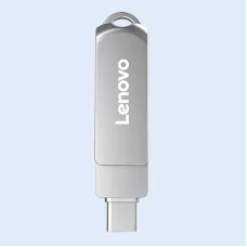 Lenovo SS360 Type-C & USB3.2 Flash Drive 256GB/128GB/64GB/32GB 150MB/s High Speed Metal Memory U Disk Pendrive Plug and Play