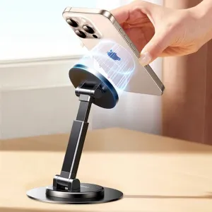 UGREEN LP862 Magnetic Phone Stand Holder 360 Rotatable with N52 Magnets Adjustable Height for iPhone Magsafes Compatible Desktop Use