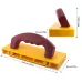 Push Block for Table Saws Router Tables Band Saws Jointers Table Saw Push Block Cuts Safe for Widgets Difficult Cut ThinRips Cut
