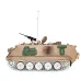 Tongde Model M113A2 RTR 1/16 2.4G RC Battle Tank Smoke Sound Shooting LED Light Simulated Vehicles Model RTR Toys