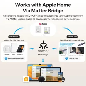 SONOFF Orb-ZBW2 Zigbe 2-Gang Smart Wall Switch MINI-ZB2GS-E 2-Channel 16A Total Load Zigbe Router Signal Booster Detach Relay