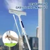 2 In 1 Spray Window Cleaner Window Squeegee With Spray Bottle 130cm Long Pole For Window Cleaning At Home And Glass Cleaning Outdoors