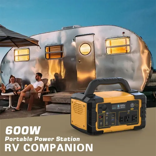 [USA Direct]PYS-PEI 300W/600W/1000W 299.5Wh/655Wh/1024Wh Outdoors Portable Power Station with Flashlight Digital Display Backup Lithium Battery Power Supply with AC/DC/USB/PD Type-C Outlet Generator for RV Camping Traveling Emergency