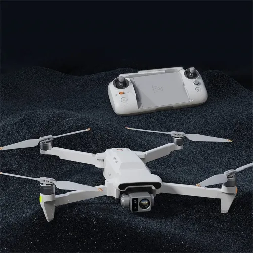 FIMI X8T V384 Roklink 5.0 20KM FPV With 48MP Wide-Angle Tele 18mm Thermal Lens Triple Camera Gimbal AI Super Night Video 47mins Flight Time Foldable RC Drone Quadcopter RTF