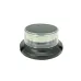 Solar Powered LED Warning Strobe Light Magnetic Base IP65 Waterproof Rechargeable for Emergency Safety