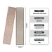 DMD Diamond Knife Sharpening Stone Sharpener 240/360/500/1000 Grit Professional Whetstone for Kitchen Outdoor Camping