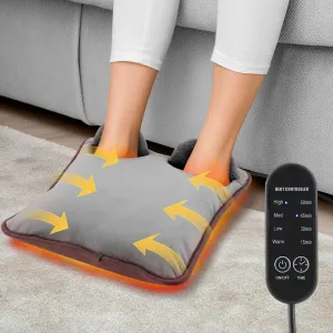 TENGOO Electric Foot Heating Pad USB Charging Portable Fast Heating Winter Foot Warming Mat for Bed Office Winter Use