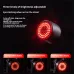 OFFBONDAGATS-Q6 Smart Auto Brake Sensing Bicycle Taillight 13 Light Modes Type-Rechargeable Waterproof Bike Rear Light for MTB Road Night Riding Safety