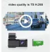 170 HD Dash Cam Dual Lens Smartphone 2K+1080P WiFi  Front and Rear Recording  Parking Monitor