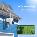 Hiseeu WTDK05-Q 4MP PTZ Solar Powerd Camera Wireless Night Vision PIR Humanoid Detection IP66 Waterproof WiFi Security IP Cameras Smart Home Safety Systems