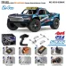 HS HS16-81MAX TORNADO RTR 1/16 2.4G 4WD 52km/h Brushless RC Car Short Course Off-Road Climbing Truck LED Light Metal Differential Gear Shock Absorber Drive Shaft CVD Full Proportional Control Vehicles Models Toys