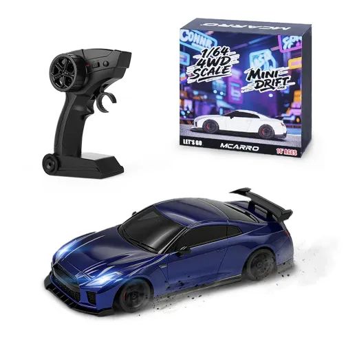MCARRO MC061 RTR 1/64 2.4G 4WD Mini Drift RC Car Sports LED Light High Speed On-Road Micro Racing Remote Control Vehicles Models Desktop Ornaments Toys