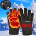 1Pair Touch Screen Winter Warm Sports Gloves Windproof Waterproof Non-slip Cycling Fishing Driving Motorcycle Running Ski Gloves