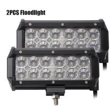 12W/26W/48W LED Light Bar Spotlight/Floodlight Work Light Modified Car Roof Lights for Motorcycles Car Pickup ATV UTV SUV