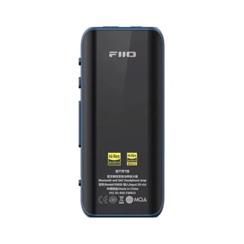 FiiO BTR15 bluetooth Receiver USB DAC AMP Hi-Res Headphone Amplifier ES9219MQ*2 DSD256 LDAC/aptX 3.5mm 4.4mm Outputs
