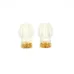 2PCS STPHOBBY Resin Non-slip Mushroom Radio Hall Gimbal Stick Ends Rocker Head 3mm/4mm for FPV Radio Transmitter TBS TX16S DIY Parts