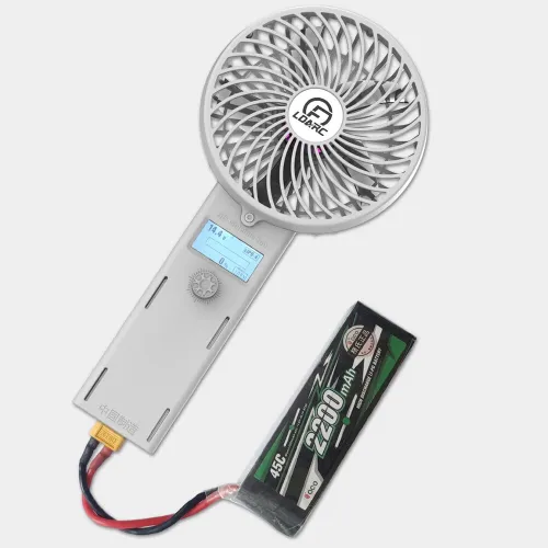 LDARC Portable Handheld Powerful F1 RC Fan Model with Brushless 2206 Motor XT60 Plug Compatible with 2-6S Battery