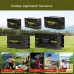 LVYUAN Solar Power Inverter Modified Sine Wave 600W-5000W 12V / 24V EU Plug for Outdoor Work Camping Trip