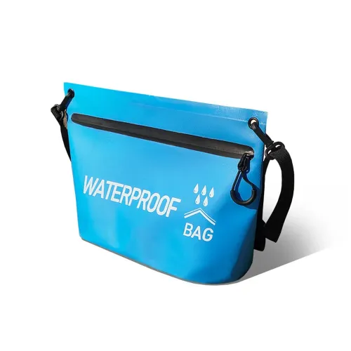 WaveRite Swimming Crossbody Bag Dry Bag Cosmetic Storage Handbag Pool Outdoor Waterproof Shoulder Portable Drifting Beach Flap Bag