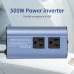 500W Peak Car Power Inverter DC 12V to AC 110V LCD Display Dual AC Outlets 4 USB Car Charger for Car Home Laptop Truck