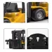 1/24 QH207-1D Forklift Electric RC Car Crane Vehicles Model w/ Sound and Light Spray Children Toys