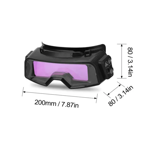 Automatic Darkening Welding Glasses Mask Welding Cap for TIG MIG MMA Professional Weld Glasses Goggles Welding Equipment