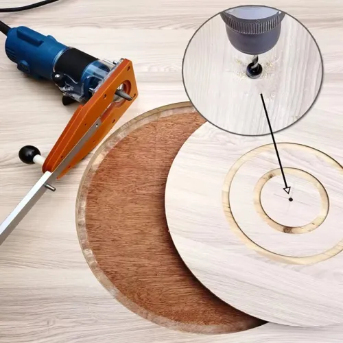 Milling Circle Guide Kit From 3cm To 124cm Diameter jig for Milling Router Circle Cutter Jig For Linear Cutting Routing