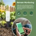 Tuya WiFi/Zigbee3.0 Smart Soil Moisture Tester Thermometer Hygrometer Gardens Farms Lawns Plants Flowers Digital Monitor Gardening Tool