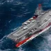 JJRC S19-YW 2.4G Dual Motor RC Simulation Aircraft Carrier RTR Boat Models Toy