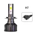 1Pair Car LED Headlight V3A-3570 H1/H4/H7/H11/9005/9006 28W 6000K 3300LM IP67 Waterproof Vehicle Front Lights
