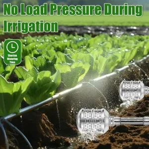 Rust Proof 3/4 Inch Aluminum Bubbler Sprinkler Head Precision Irrigation Corrosion Resistant Lightweight Garden Hose Attachment