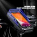 WILMAN Bicycle Phone Holder Touchscreen Waterproof Hard Shell Phone Box Rotatable Bike Handlebar Bracket Bag for 5.5''-6.7" Cellphones