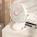 360 Adjustable Mini Silent Clip Fan 4000mAh 5 Speed USB Rechargeable Desktop Mini Fan Small Portable Silent Fan