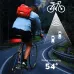 BIKIGHBike Radar Taillight 1500mAh Battery 7 Light Modes 3 Radar Modes Type-Rechargeable IP64 Waterproof Bicycle Rear Light for Outdoor Cycling